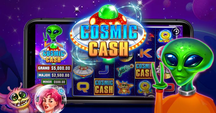 Cosmic Cash Pragmatic Play slot gacor malam ini dengan peluang besar maxwin